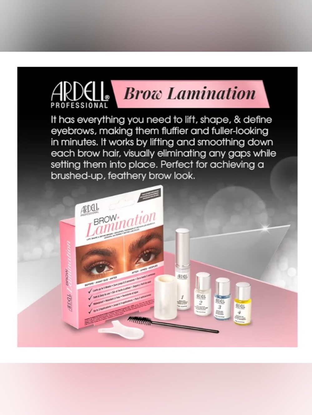 Ardell Professional Brow Lamination Kit - Picture 3 of 6